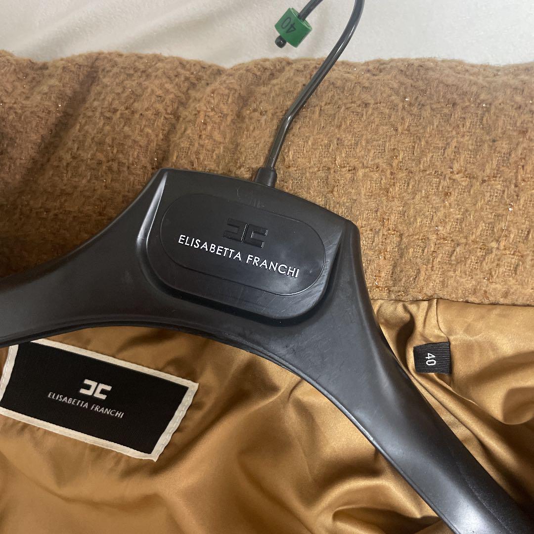 elisabetta franchi ダウンジャケット