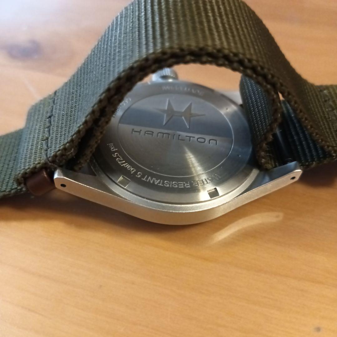 ハミルトン　Hamilton　カーキ フィールド メカ 手巻 38mm