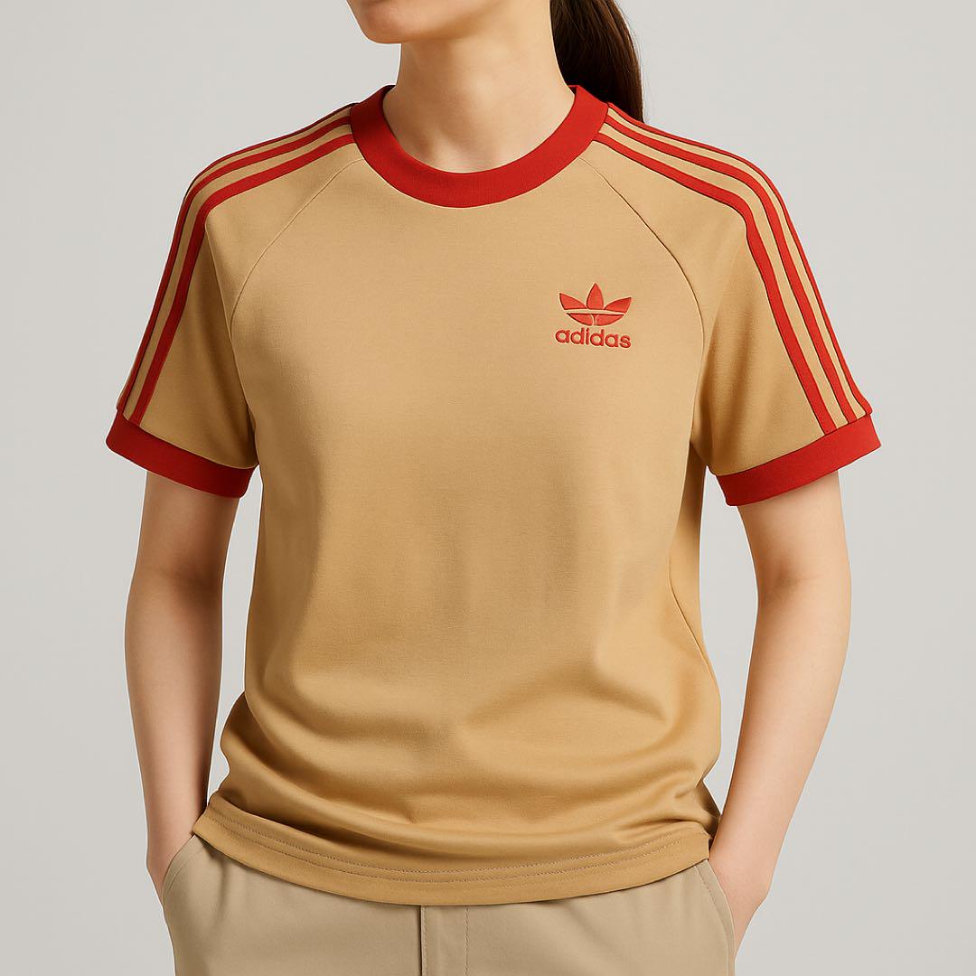 【adidas】デビッド・ベッカム オリジナルス Tシャツ アディダス デビッド・ベッカム オリジナルス スリーストライプ