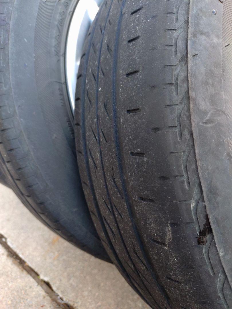 中古品ブリヂストン155/65R14 755