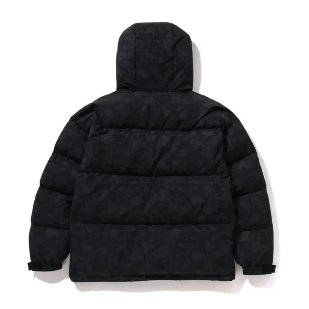 ジャケット・アウター A BATHING APE SOLID CAMO DOWN JACKET