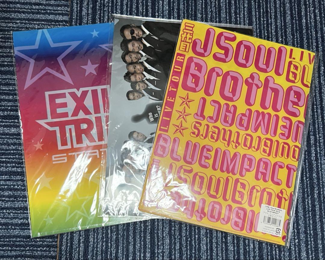 EXILE TRIBE 三代目 J Soul Brothers クリアファイル - メルカリ