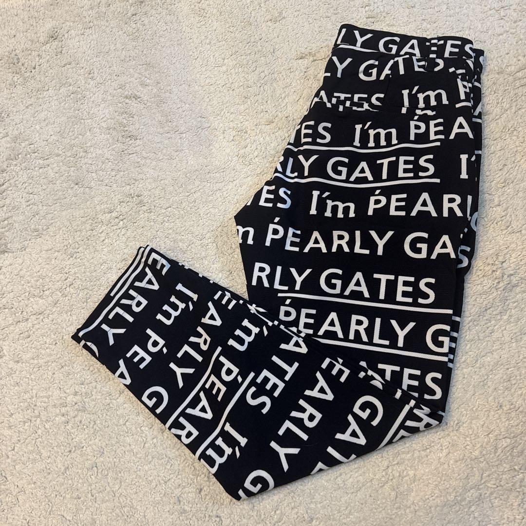 PEARLY GATES ロゴパンツ サイズ3