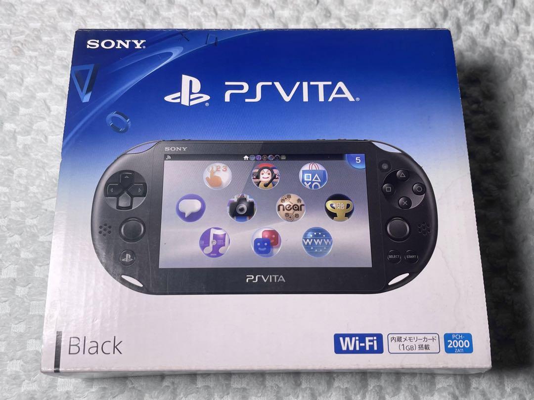 PSVita 本体 ブラック WiFiモデル PCH-2000 箱なし 美品