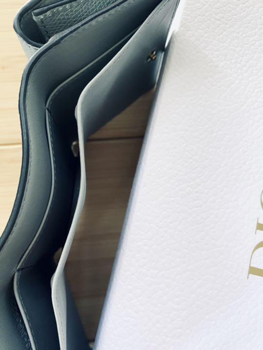 超歓迎安い 未使用美品 Christian Dior SADDLE コンパクトウォレット RGbAa-m33569646884 正規品爆買い