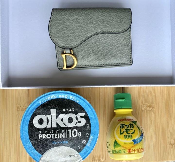 超歓迎安い 未使用美品 Christian Dior SADDLE コンパクトウォレット RGbAa-m33569646884 正規品爆買い