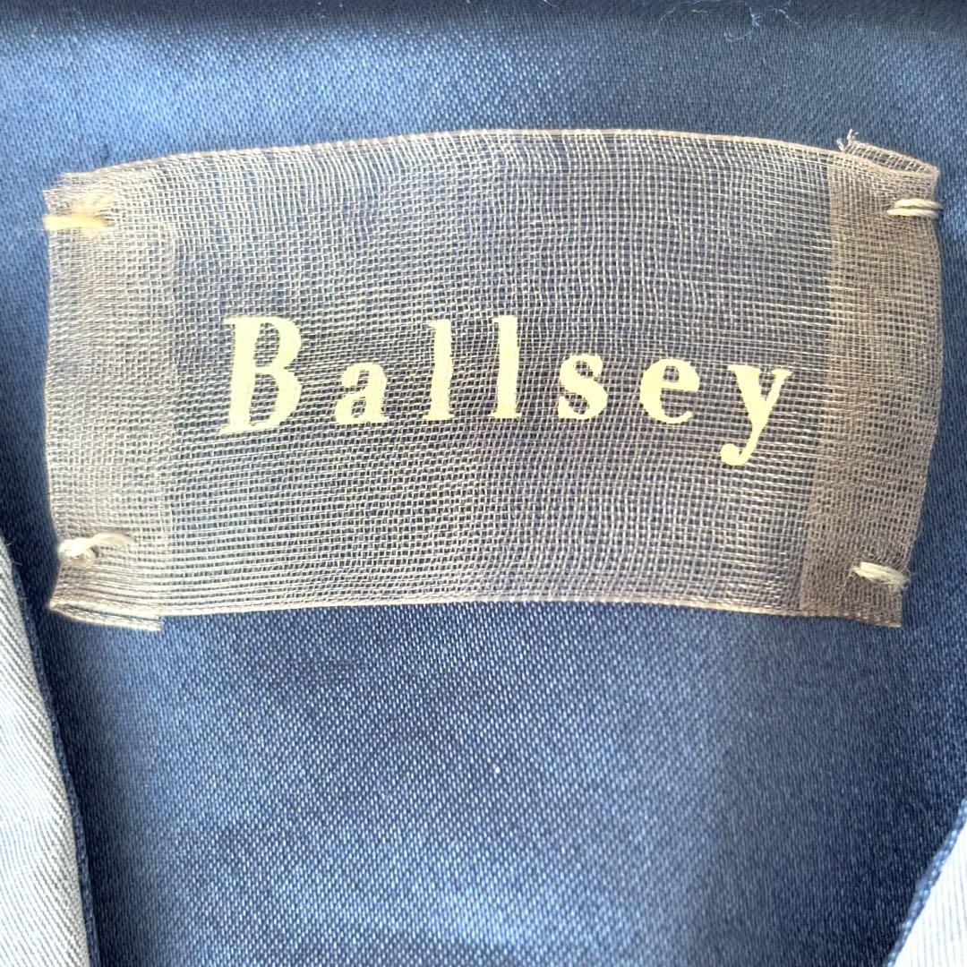 Ballsey トゥモローランド ハイカウントギャバジン パフスリーブブラウス トップス