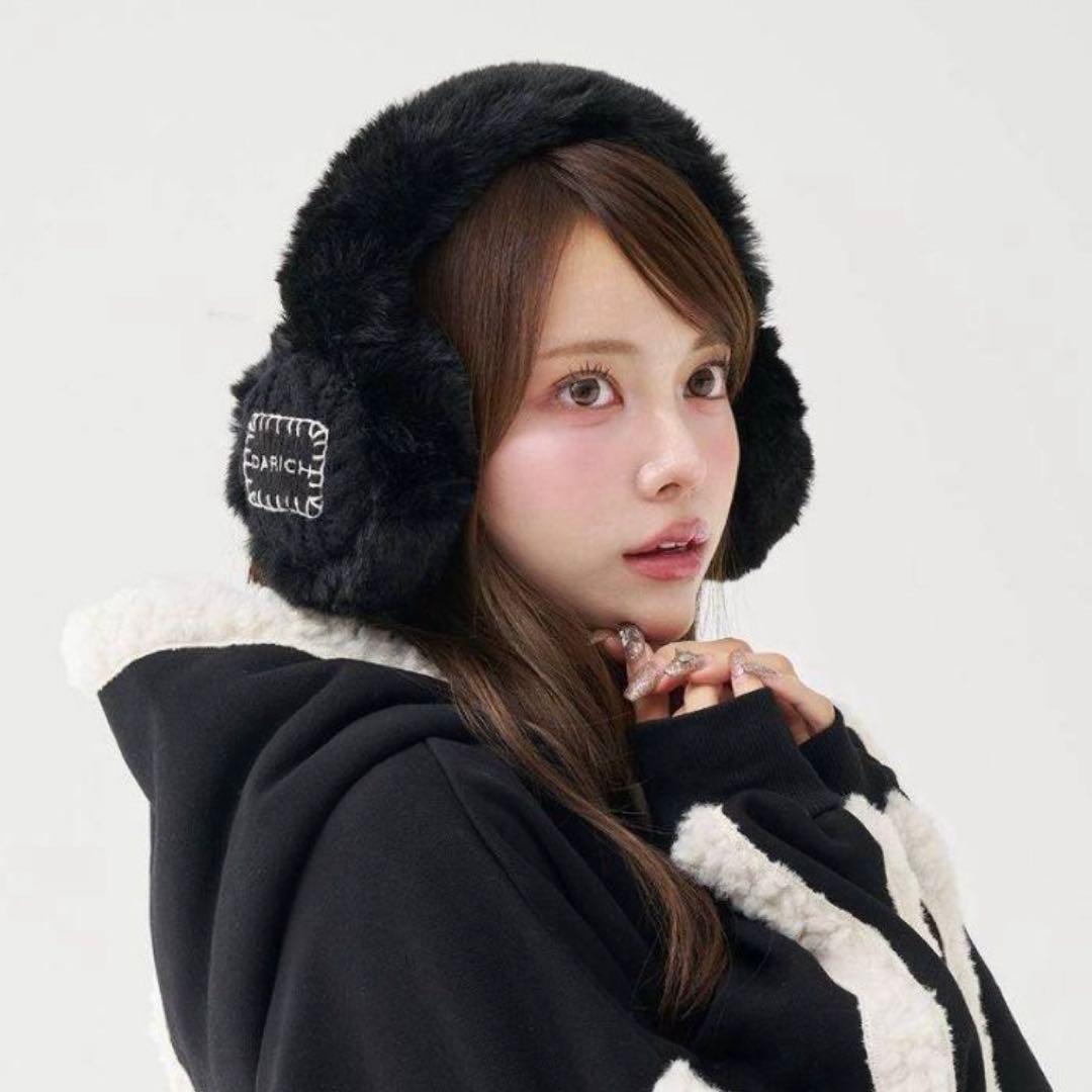 Darich ダブルファブリックイヤーマフラー