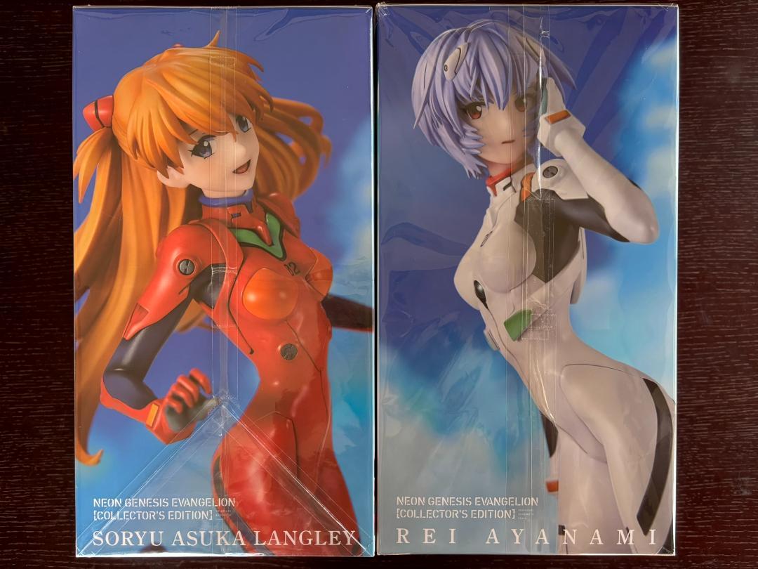 【新品・未開封】　アスカ・レイ　KADOKAWA　愛蔵版　新世紀エヴァンゲリオン