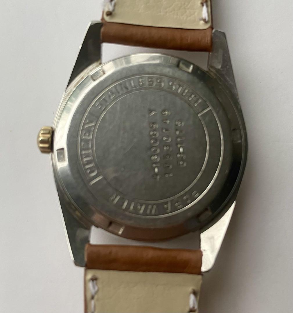 稼働品　Citizen Homer Date 17石　手巻き腕時計