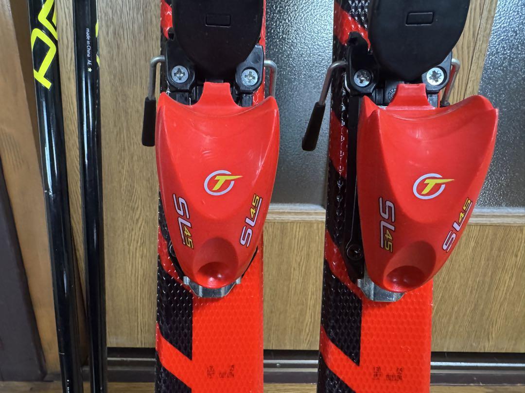 ATOMIC 130cm スキー板　100cmストックセット