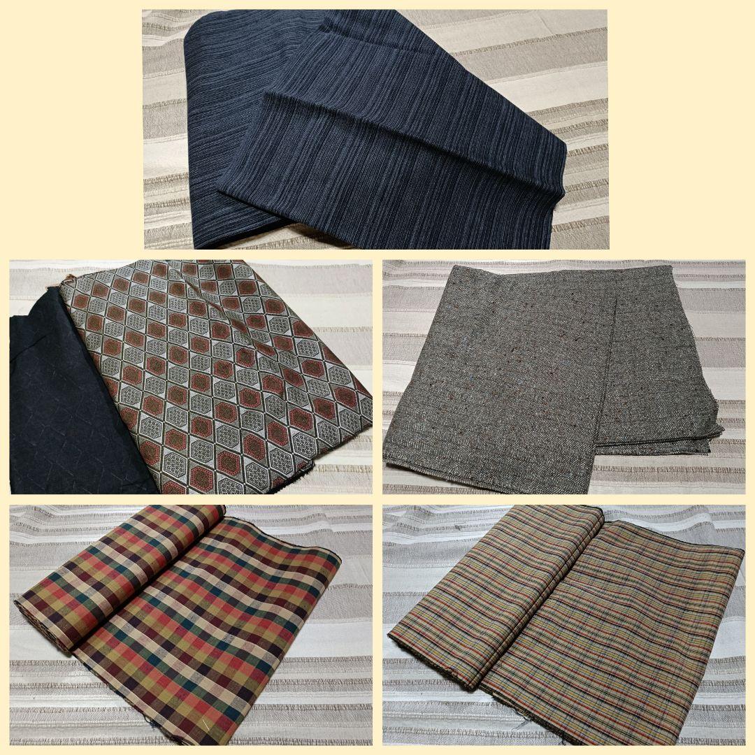 昭和レトロ　反物　生地　大量セット　リメイク　新品未使用