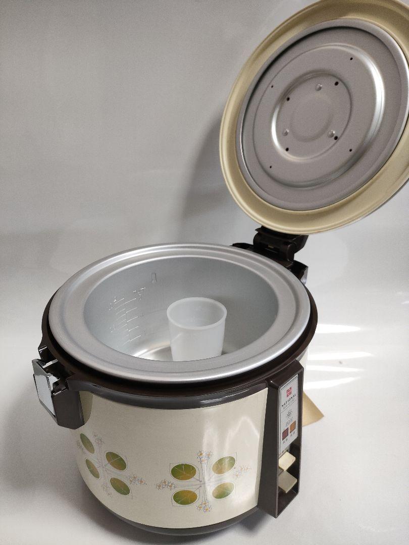 昭和レトロ ナショナル電子ジャー炊飯器 - メルカリ