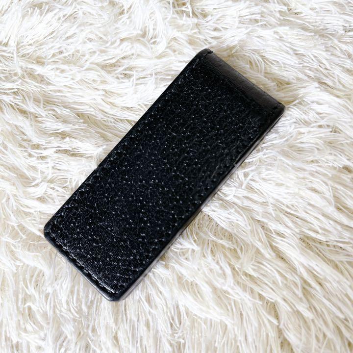 レザー 極美品✨GUCCI グッチ GG マーモント マネークリップ レザー ブラック SUfVB-m33573995513 リサイクル