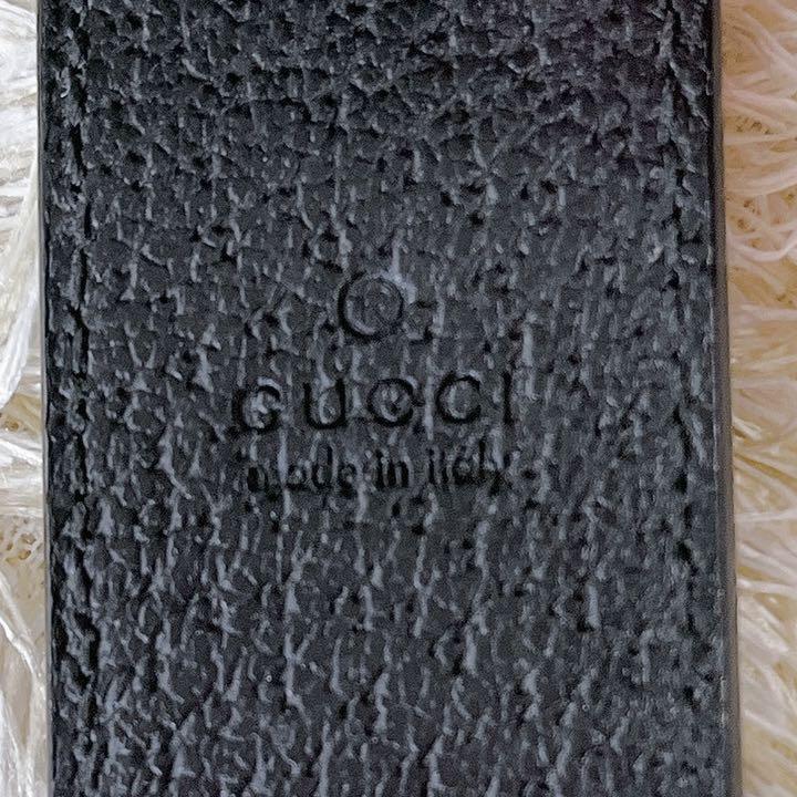 レザー 極美品✨GUCCI グッチ GG マーモント マネークリップ レザー ブラック SUfVB-m33573995513 リサイクル