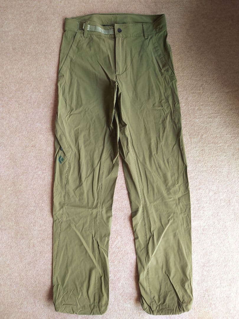 Black Diamond アルパインライトパンツ S P オリーブS・BlackDiamond