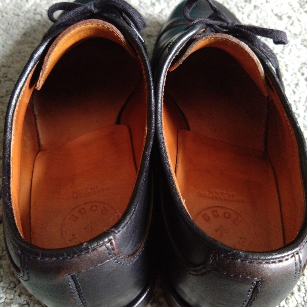 ウィールローブ　#15065 STRAIGHT TIP OXFORD BLACK