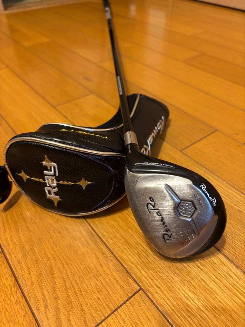 ロマロ　ユーティリティクラブ ヘッドカバー付き