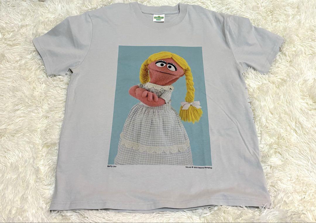 セサミストリートマーケット　ベティ・ルー　Tシャツ　ユニセックス　S