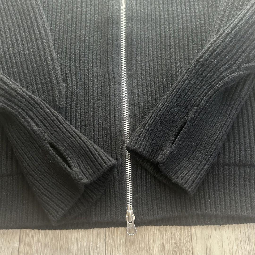 JieDa 2WAY ZIP UP KNIT ブラック 1サイズ トップス
