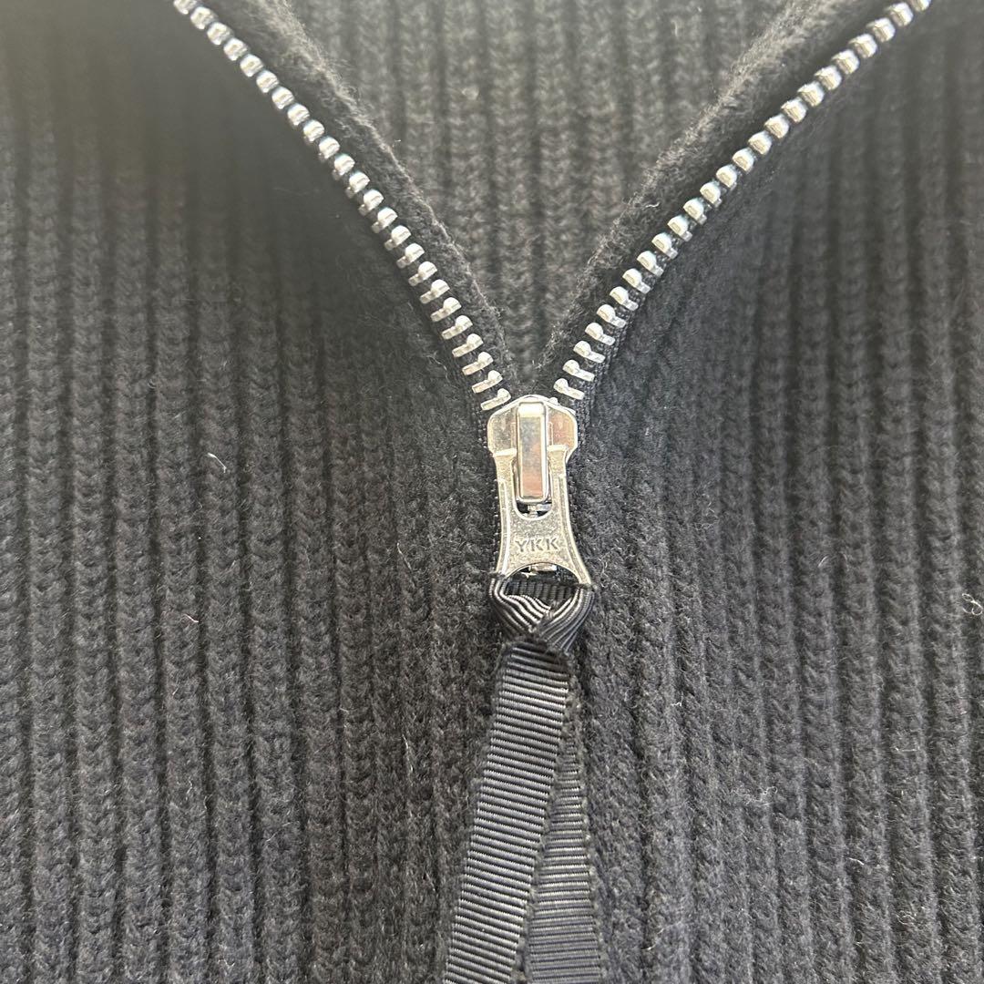 JieDa 2WAY ZIP UP KNIT ブラック 1サイズ トップス