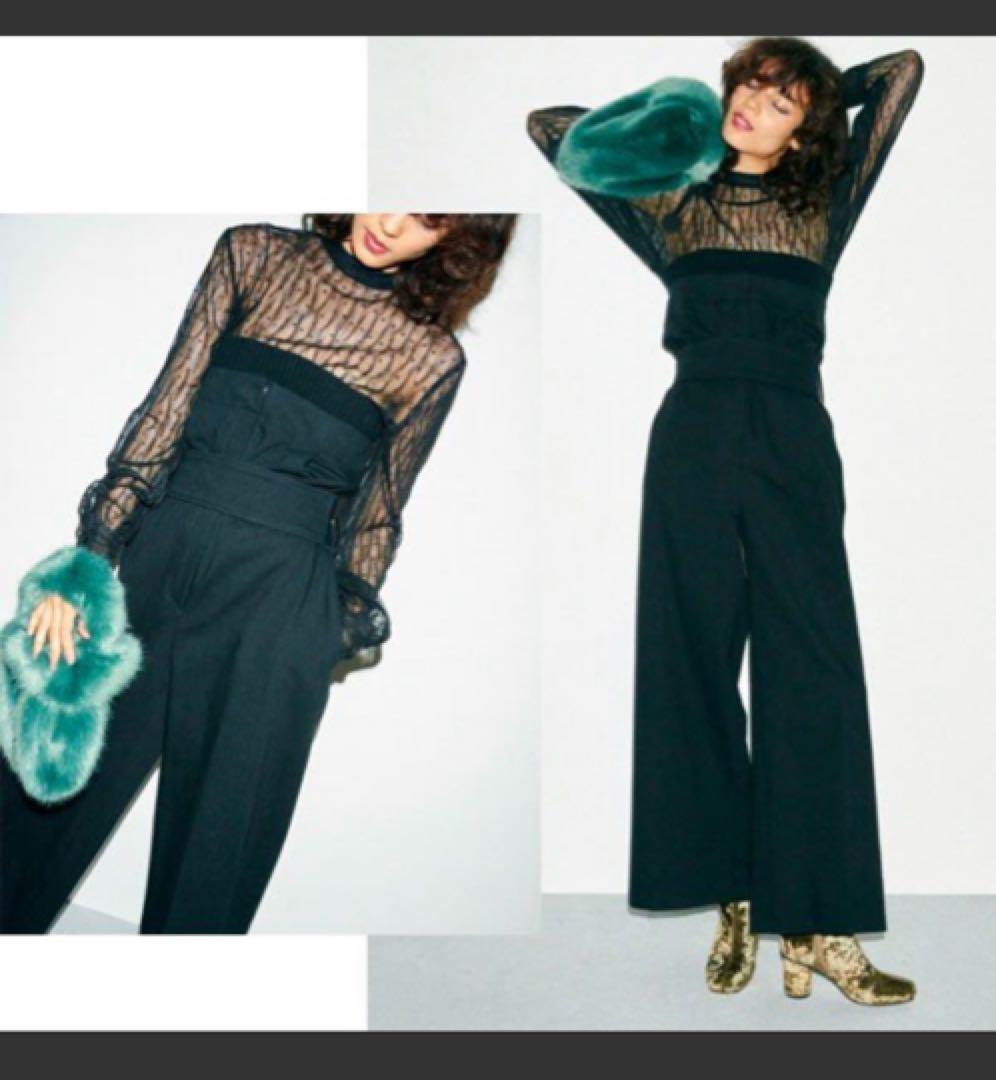 60%OFF !!FRAY I.D フレイ アイディー ハイウエストベルトパンツ