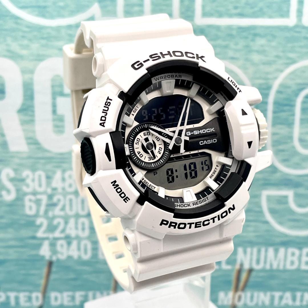 G-SHOCK 時計 GA-400 メンズ 耐衝撃 アウトドア アナデジ 稼動
