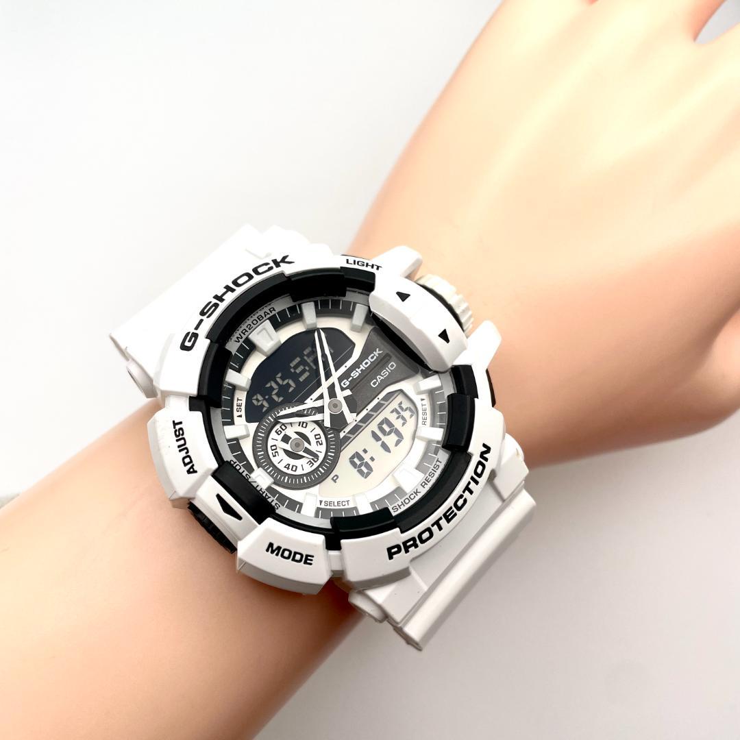 G-SHOCK 時計 GA-400 メンズ 耐衝撃 アウトドア アナデジ 稼動