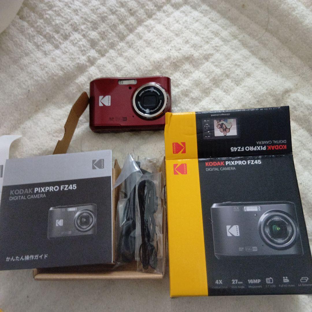 KODAK PIXPRO FZ45 デジタルカメラ レッド - メルカリ