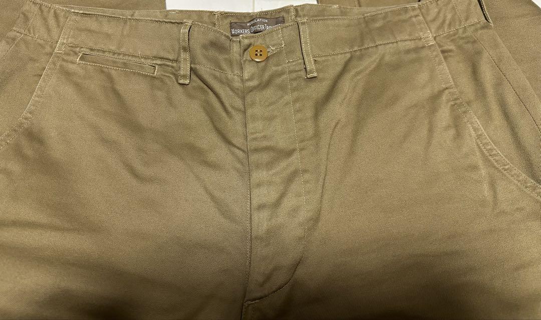 パンツ WORKERS Officer Trousers Regular Fit
