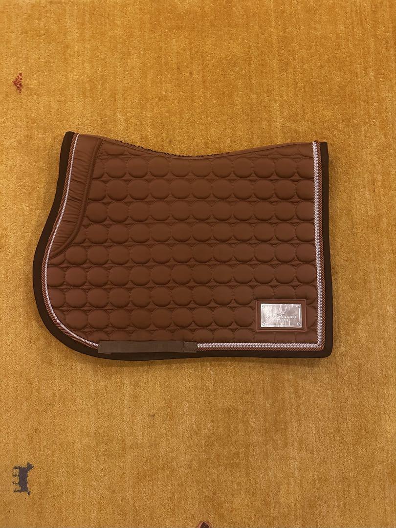 SCHOCKEMÖHLE ショッケミューレ　乗馬　障害ゼッケン　フルサイズ　茶