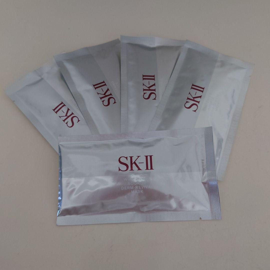 SK-II　ホワイトニングソースダーム リバイバルマスク1枚入り　5セット