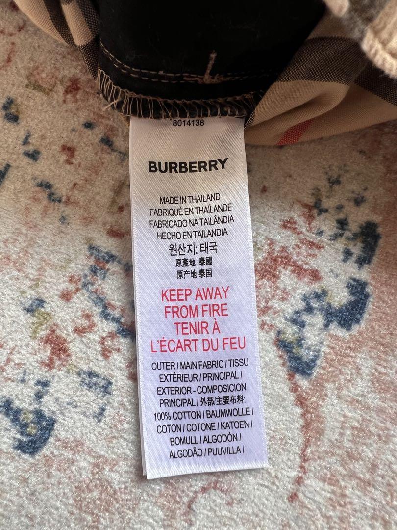 BURBERRY チェック柄ショートパンツ 2Y