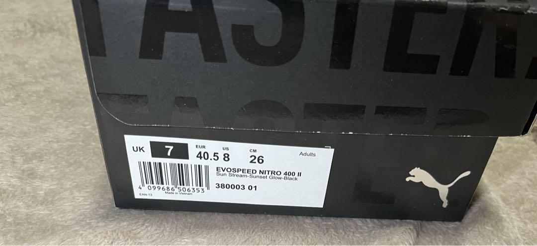【美品・最安値使用4回】EVOSPEED NITRO 400 lI26.0