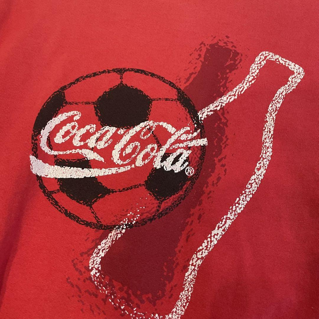 トップス 90s vintage sweat Coca-Cola USA football