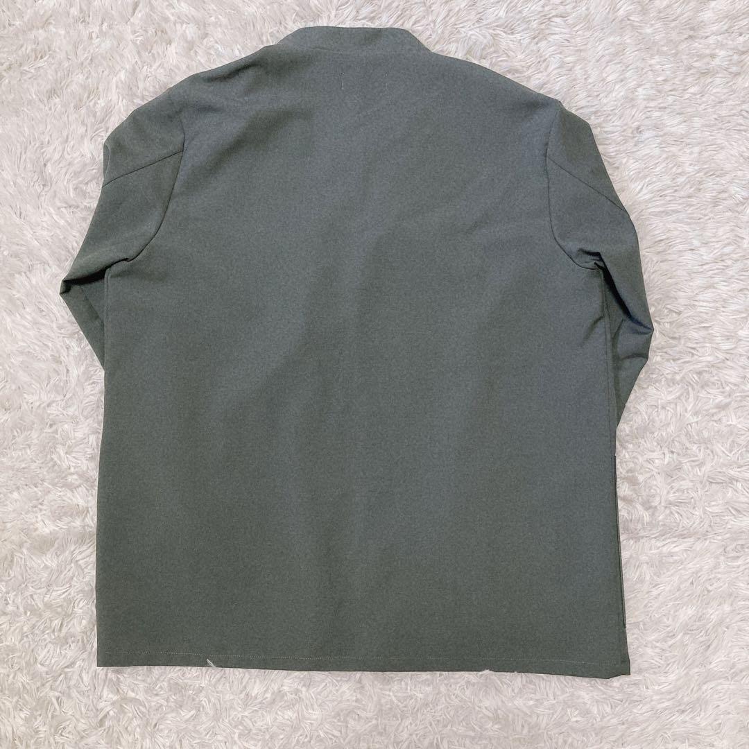 【美品】marka マーカ LAPELLESS SHIRT JACKET