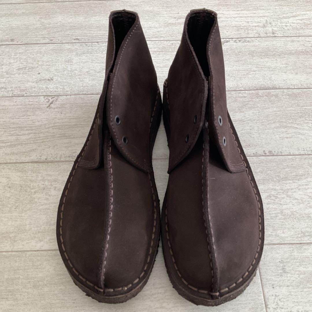 輝い 未使用・希少 イギリス製 クラークスデザートトレック Clarks 靴