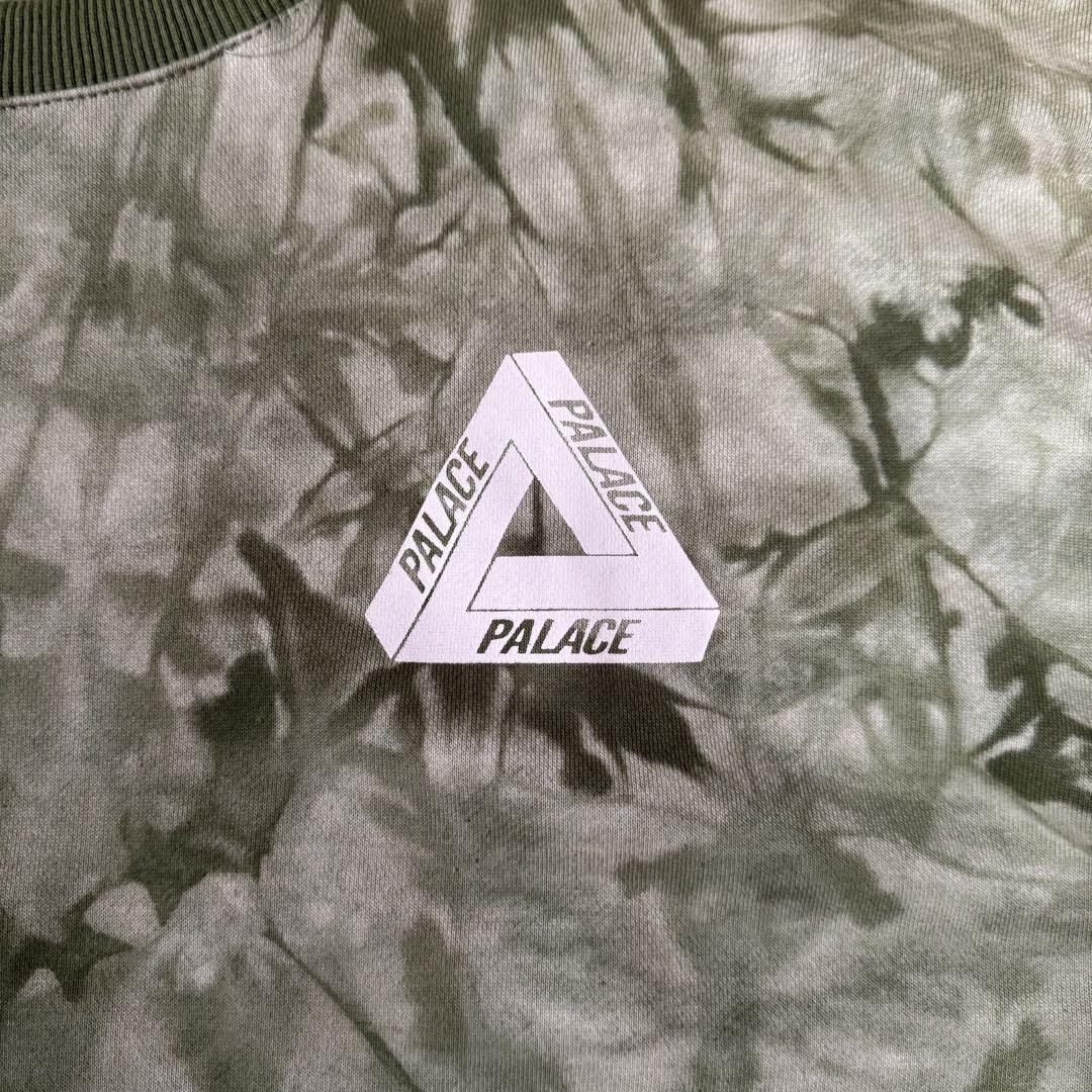 【PALACE】タイダイ クルーネックスウェット Lサイズ