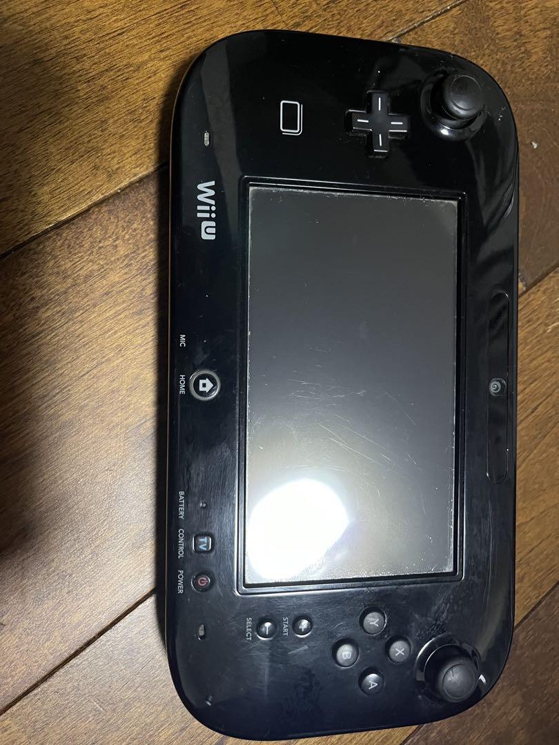 Wii U 本体 ブラック　ゲームソフト