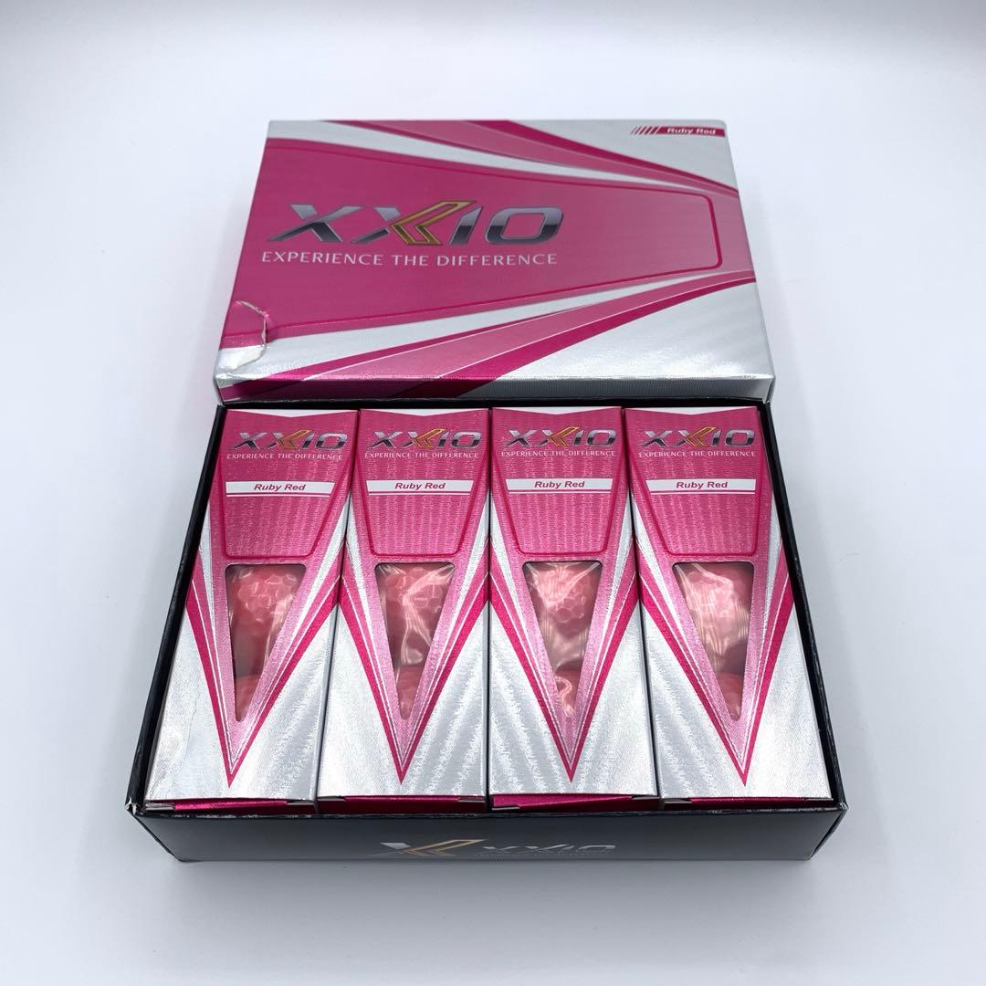ゼクシオ ゴルフボール XXIO 11 ルビーレッド ピンク 1ダース12球