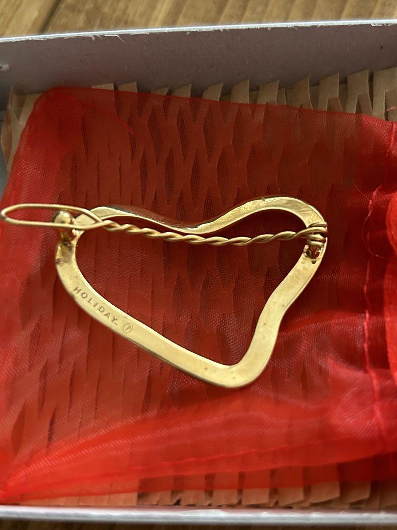 ヘアアクセサリー PALA JEWELRY HEART HOOP HAIRCLIP