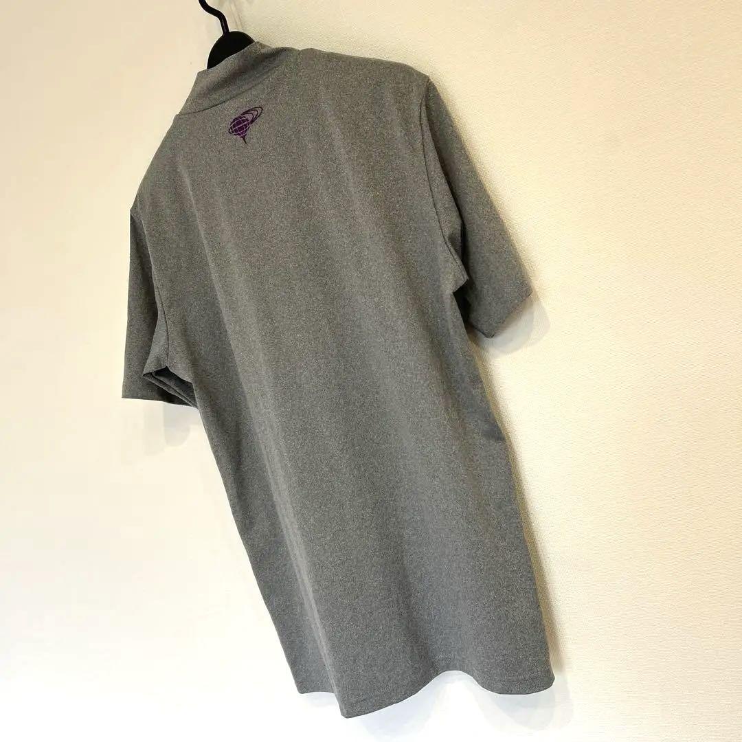 BEAMS GOLF グレー ハイネックシャツ メンズウェア