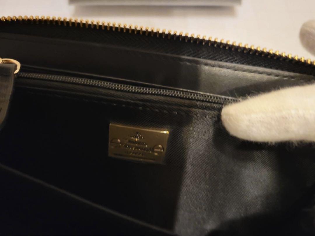 新品 Vivienne Westwood 長財布 BLACK
