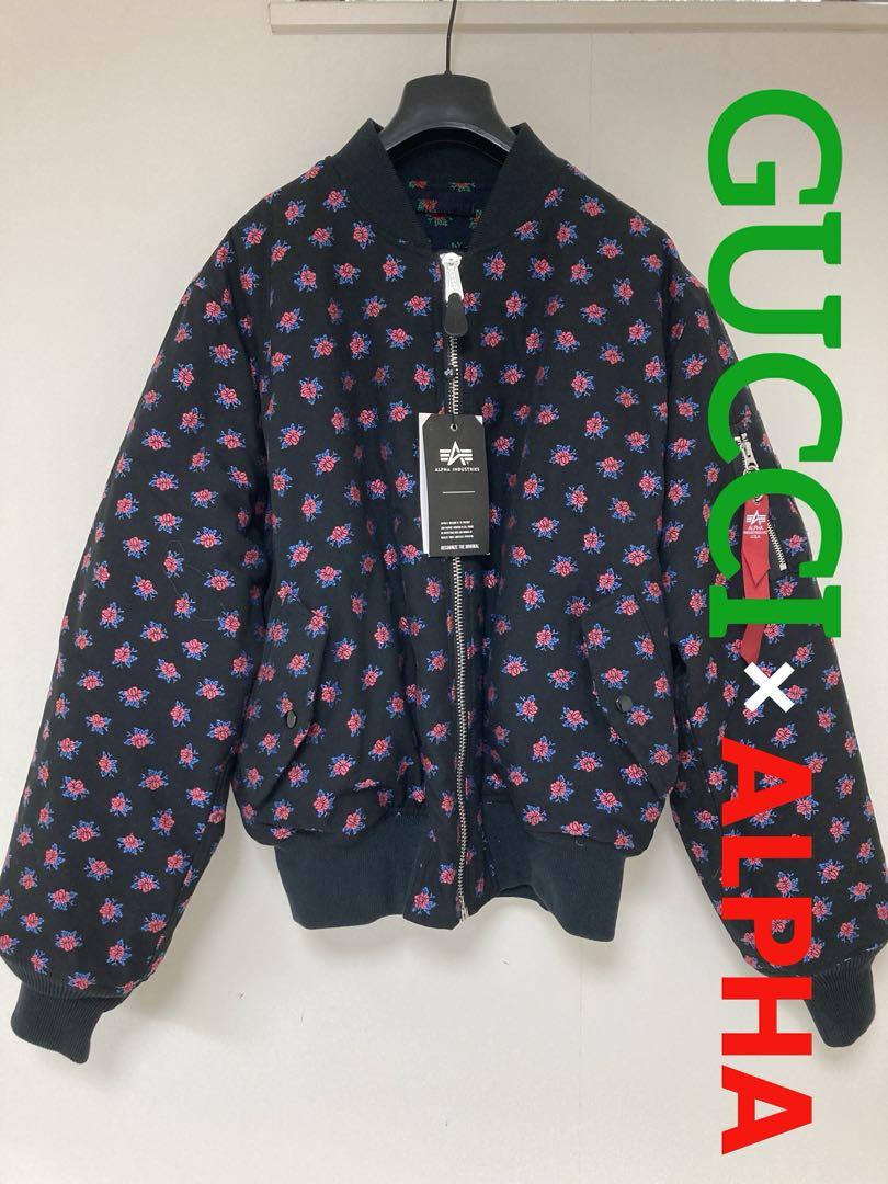 Gucci × Alpha  × Slam Jam  ボンバージャケット✳︎未使用