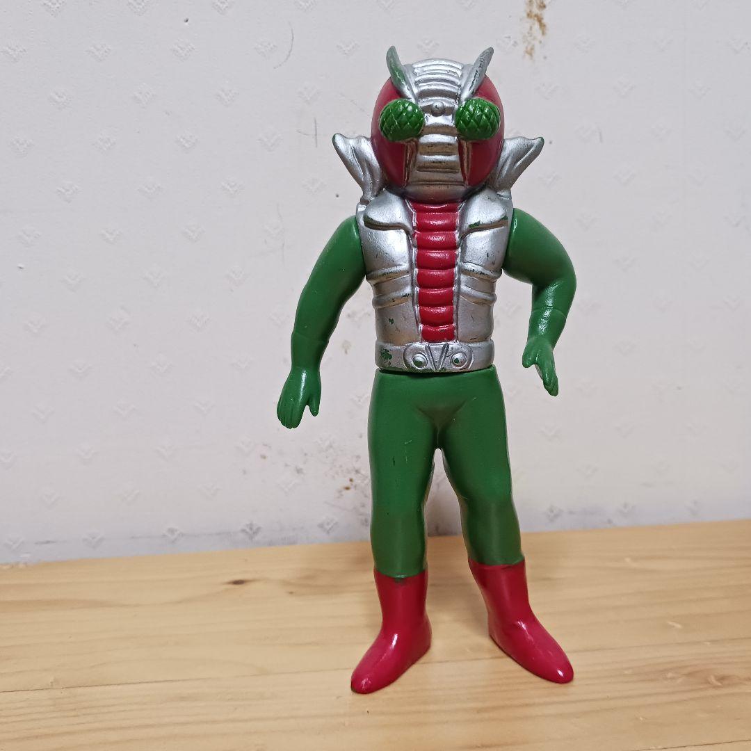 当時物、パチ無版権ソフビ　仮面ライダーエックス 仮面ライダー エックス X ソフビ 無版権 パチ 宇宙人シリーズ