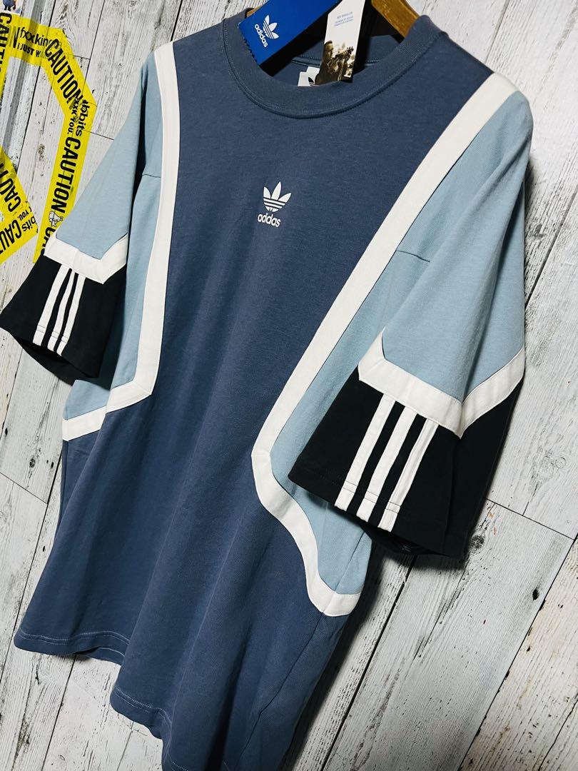 次世代豪華構築-新規限定 アディダスオリジナルス Tシャツ サイドライン Y-3