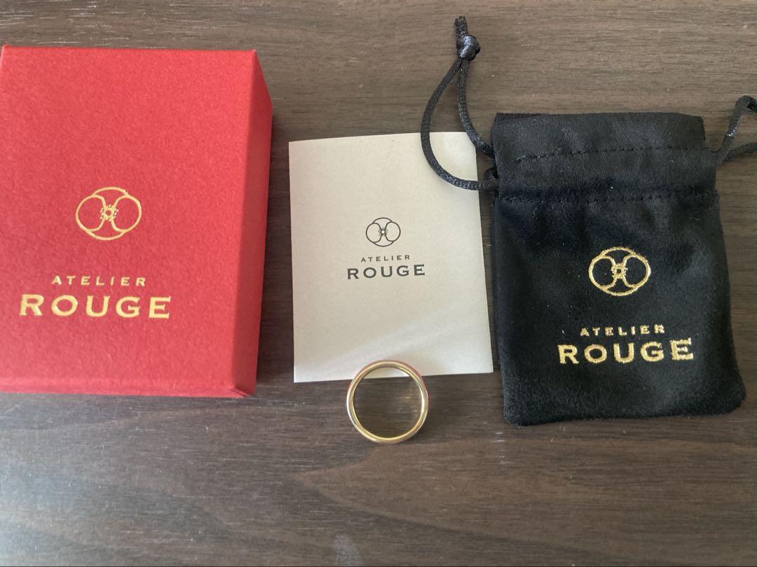 ATELIER ROUGE ゴールド・レッドリング　L