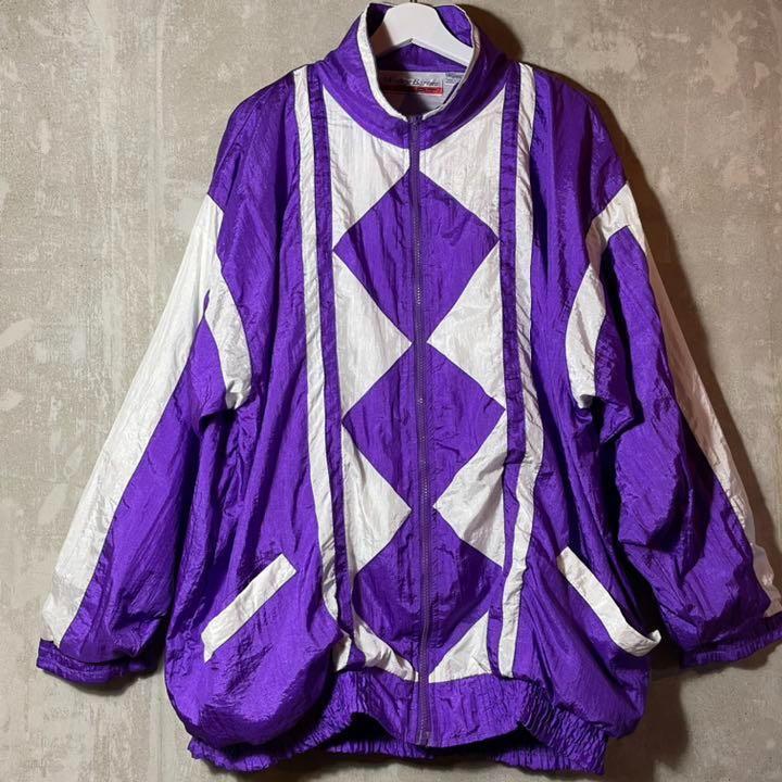 80s VINTAGE USA IMPORT NYLON JACKET