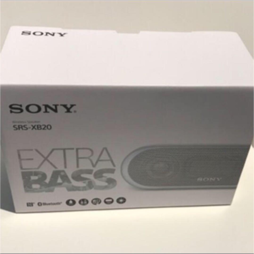 ★新品★ソニー SONY SRS-XB20 WC Bluetoothスピーカー
