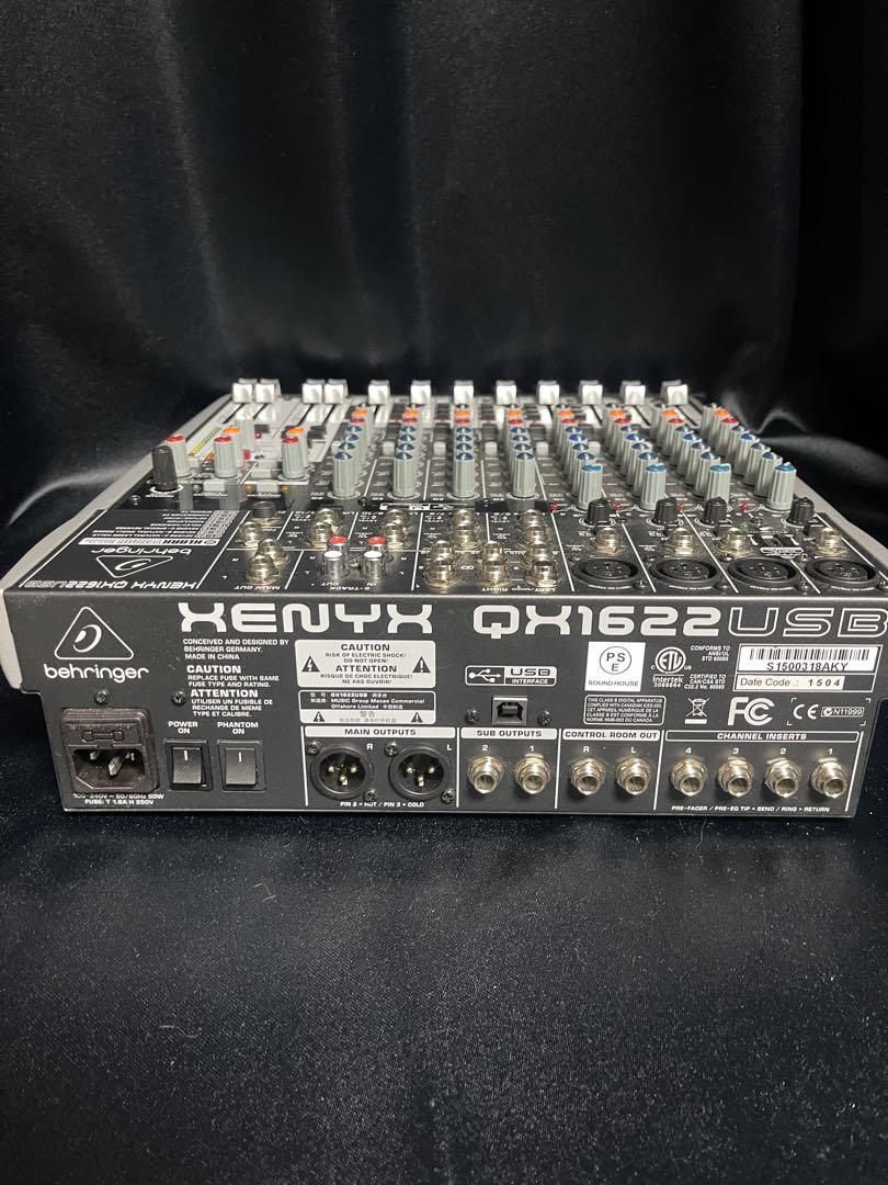 【美品】Behringer XENYX QX1622USB & ULM202